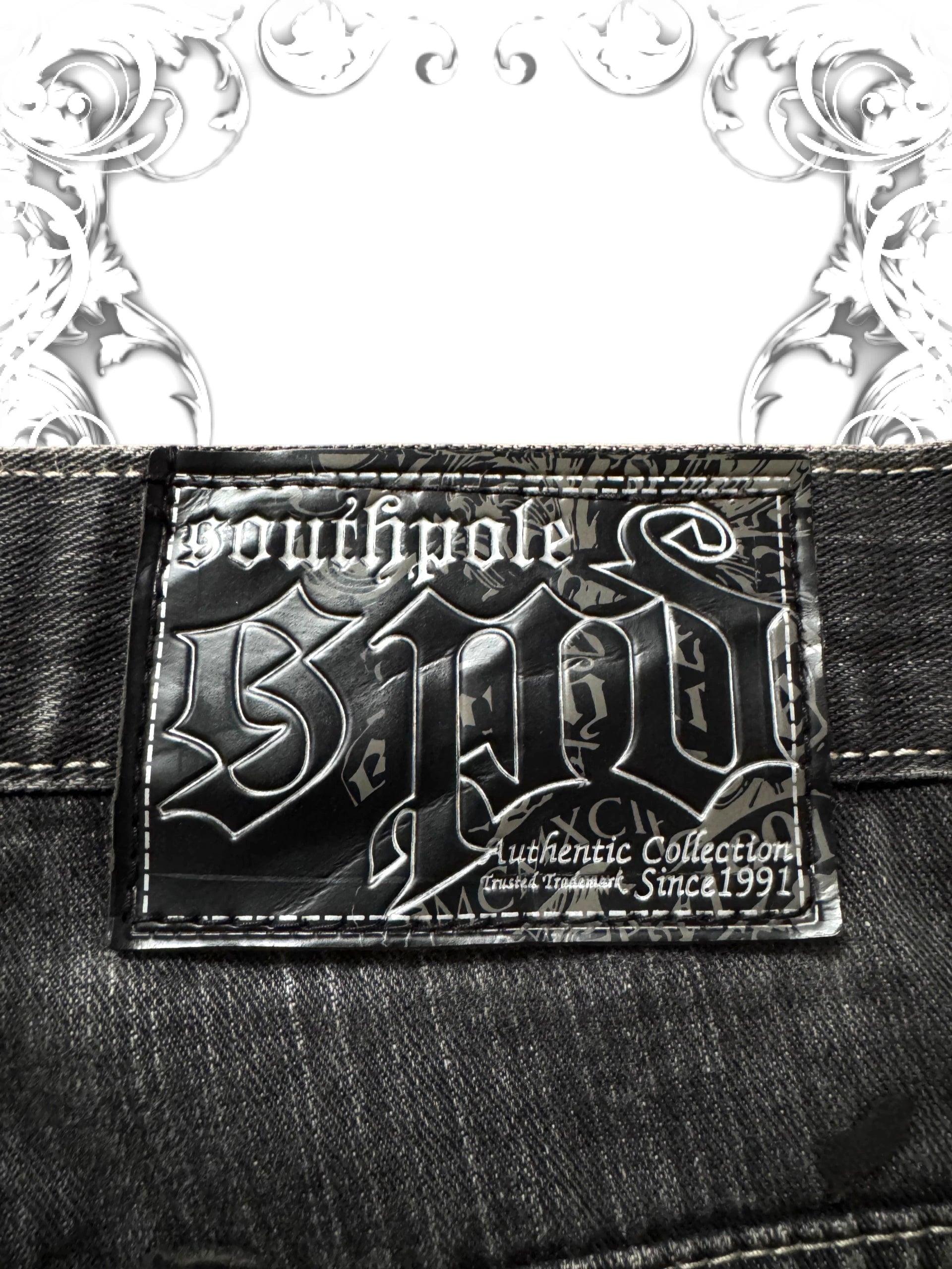 Southpole Crossbone Skullpile Baggy Pants