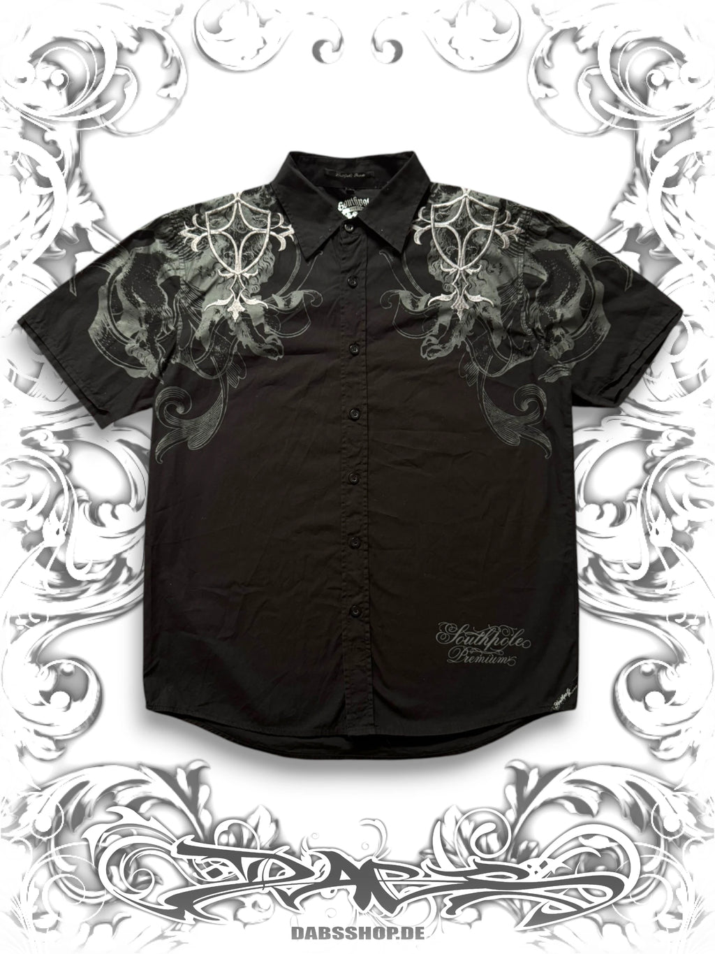 Southpole Premium Embroidered 2000s Poloshirt