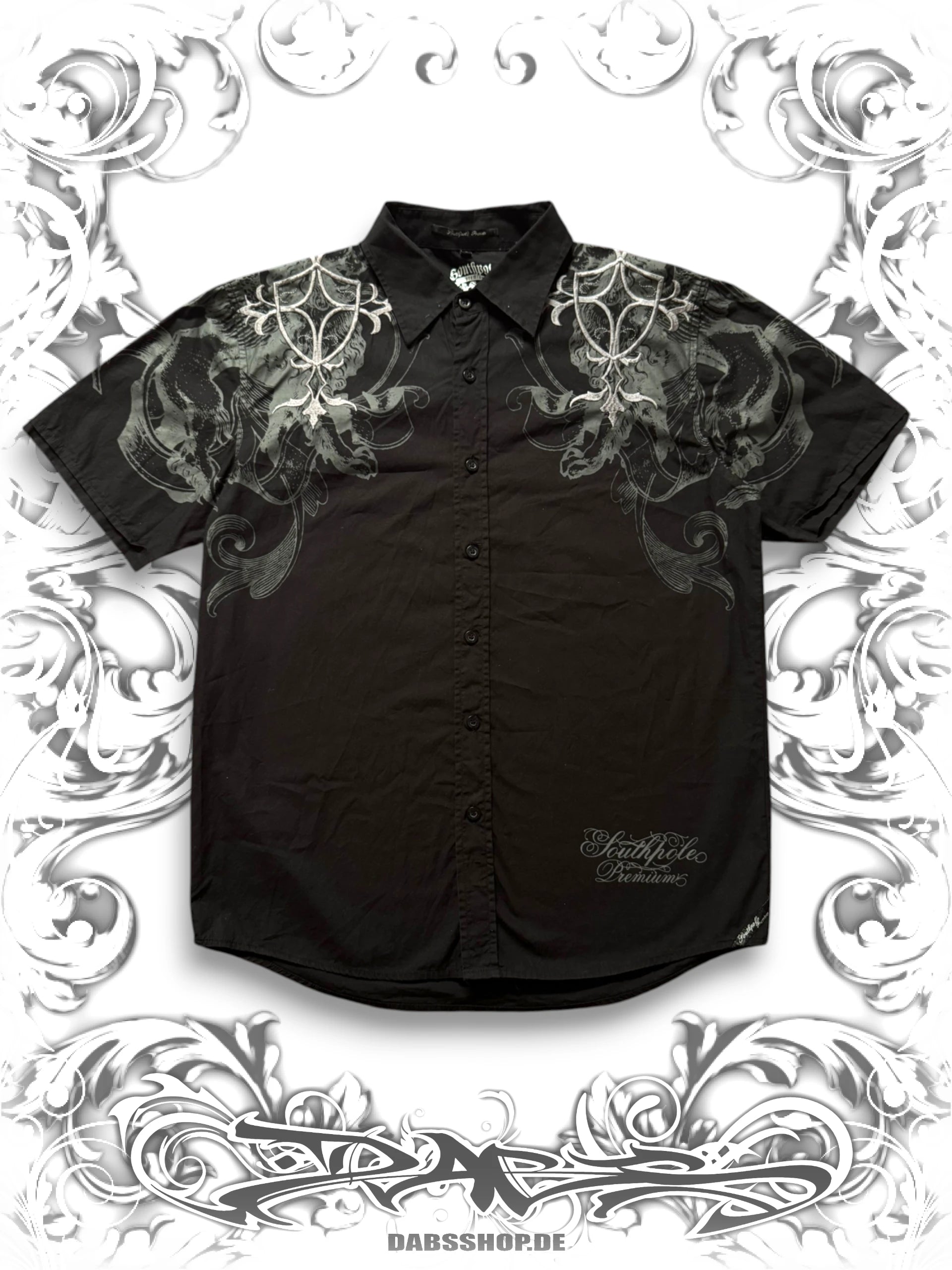 Southpole Premium Embroidered 2000s Poloshirt