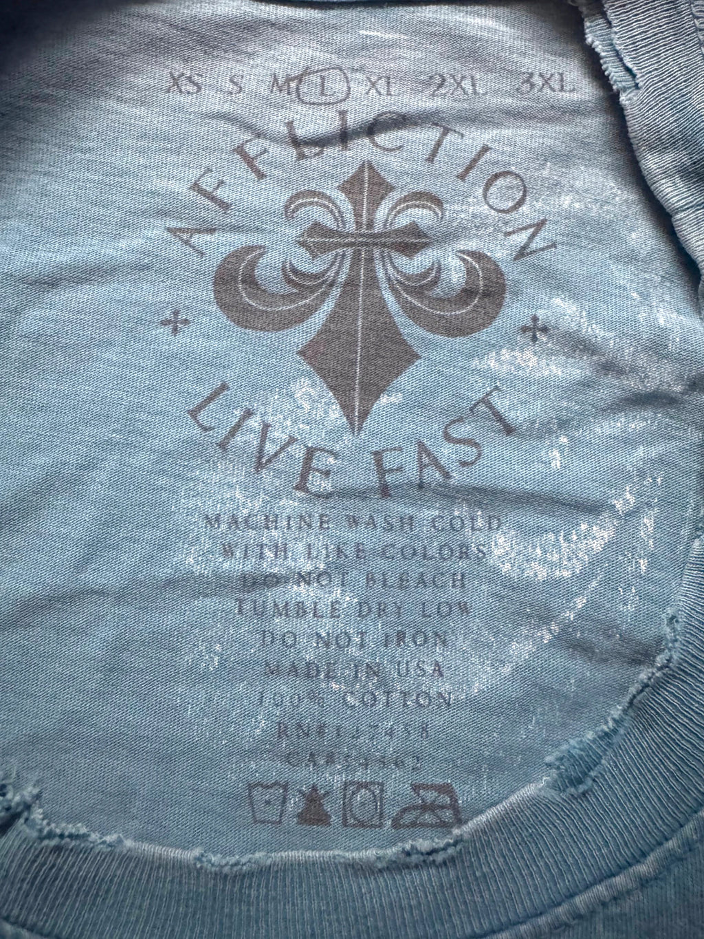 Affliction Embellished Grim Reaper T-Shirt