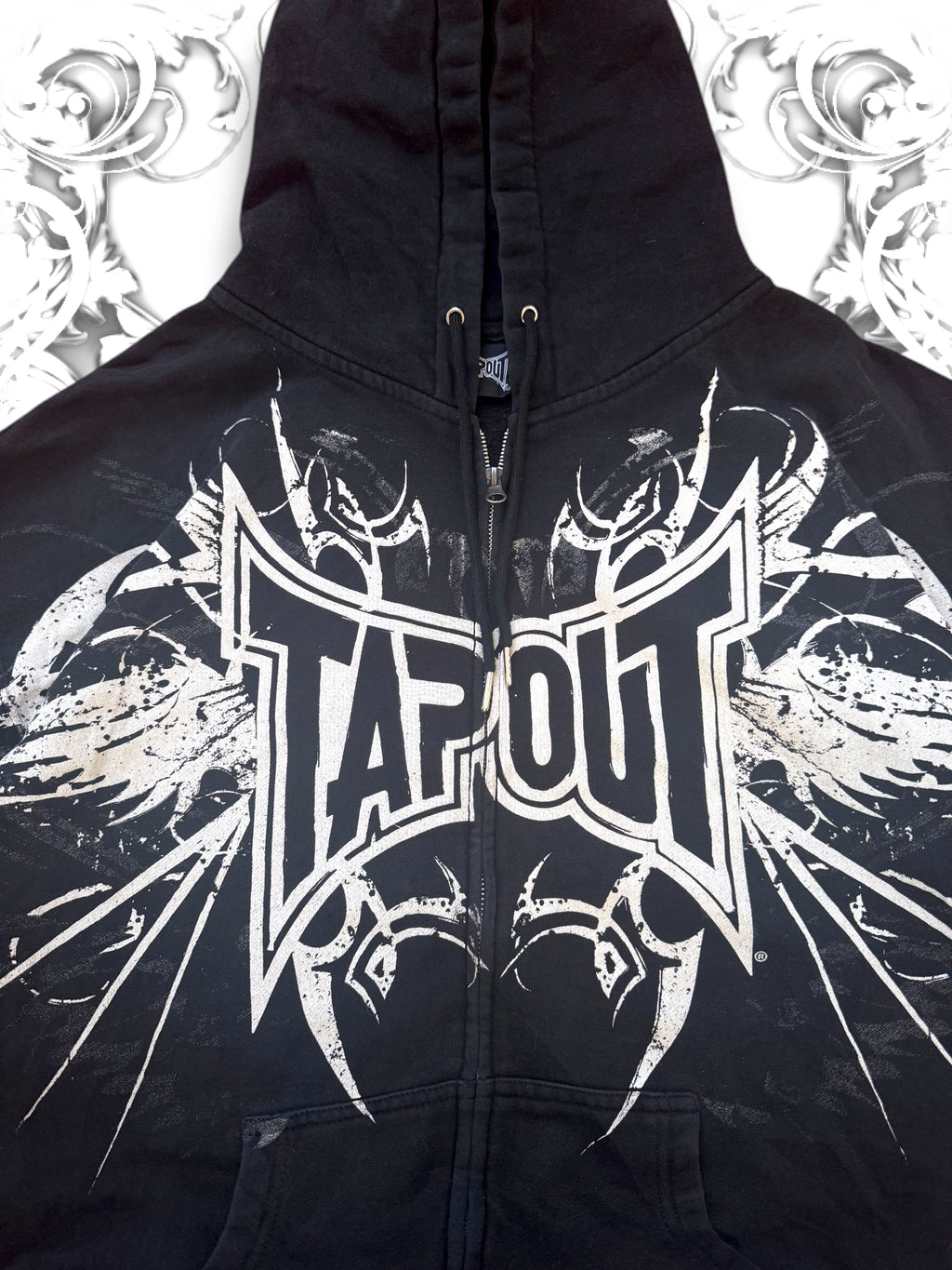 Tapout Rare American Arrogant Tribal Zip Hoodie