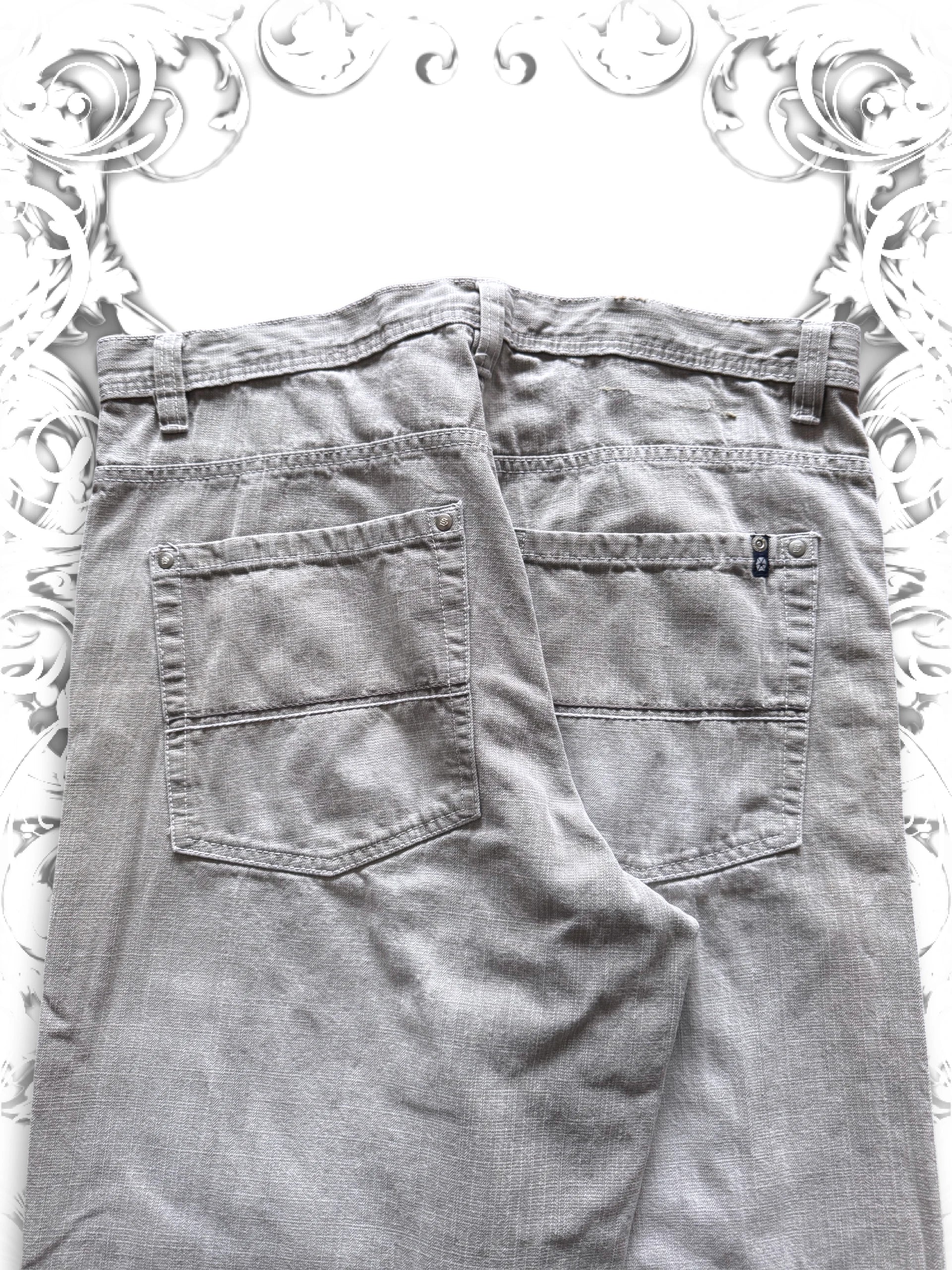 Rare Southpole Blue/Grey Tab Baggy Denim