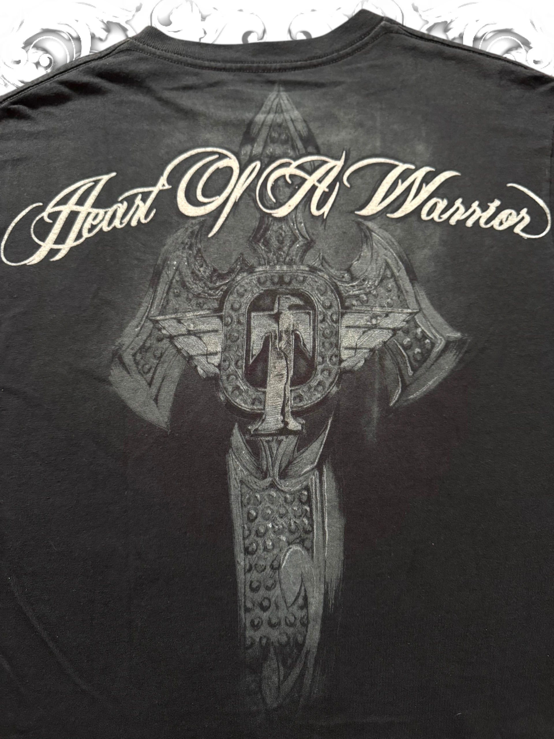 Tapout "Heart of a Warrior" 2000s MMA T-Shirt