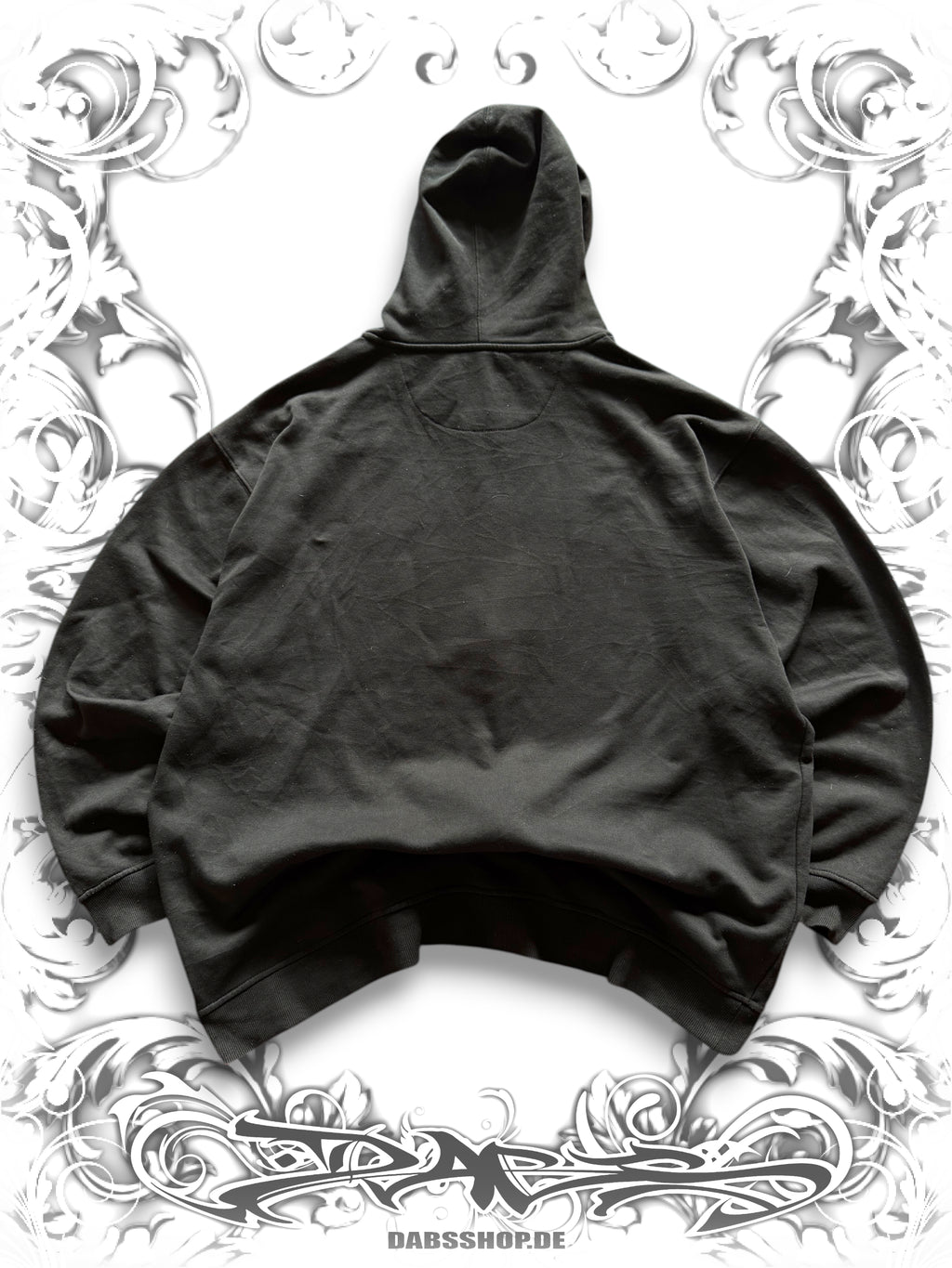 Southpole Zip Hoodie with Snake Skin Embellishments and Wing Print