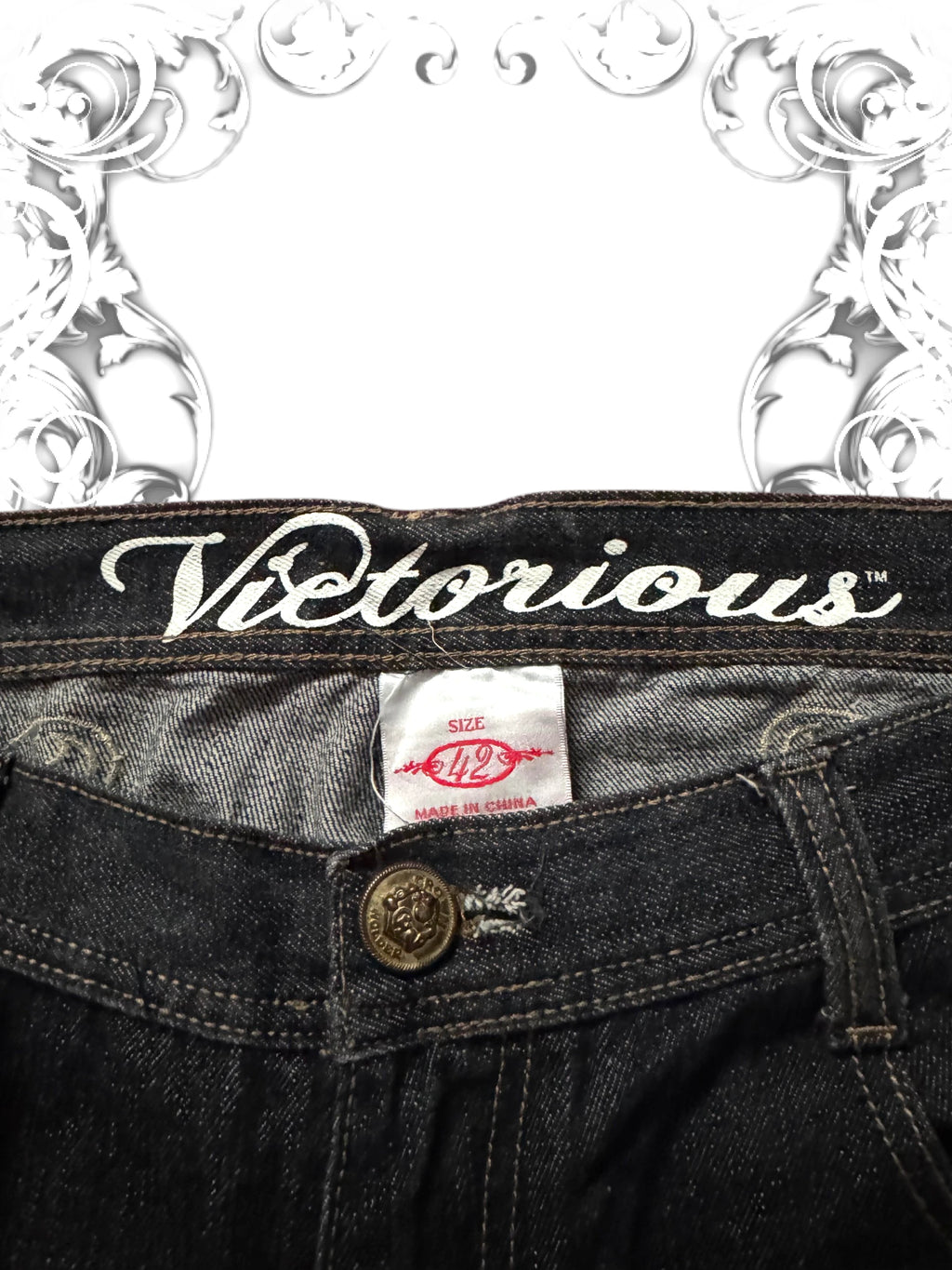 Crown Holder Victorious Golden Wings Baggy Pants