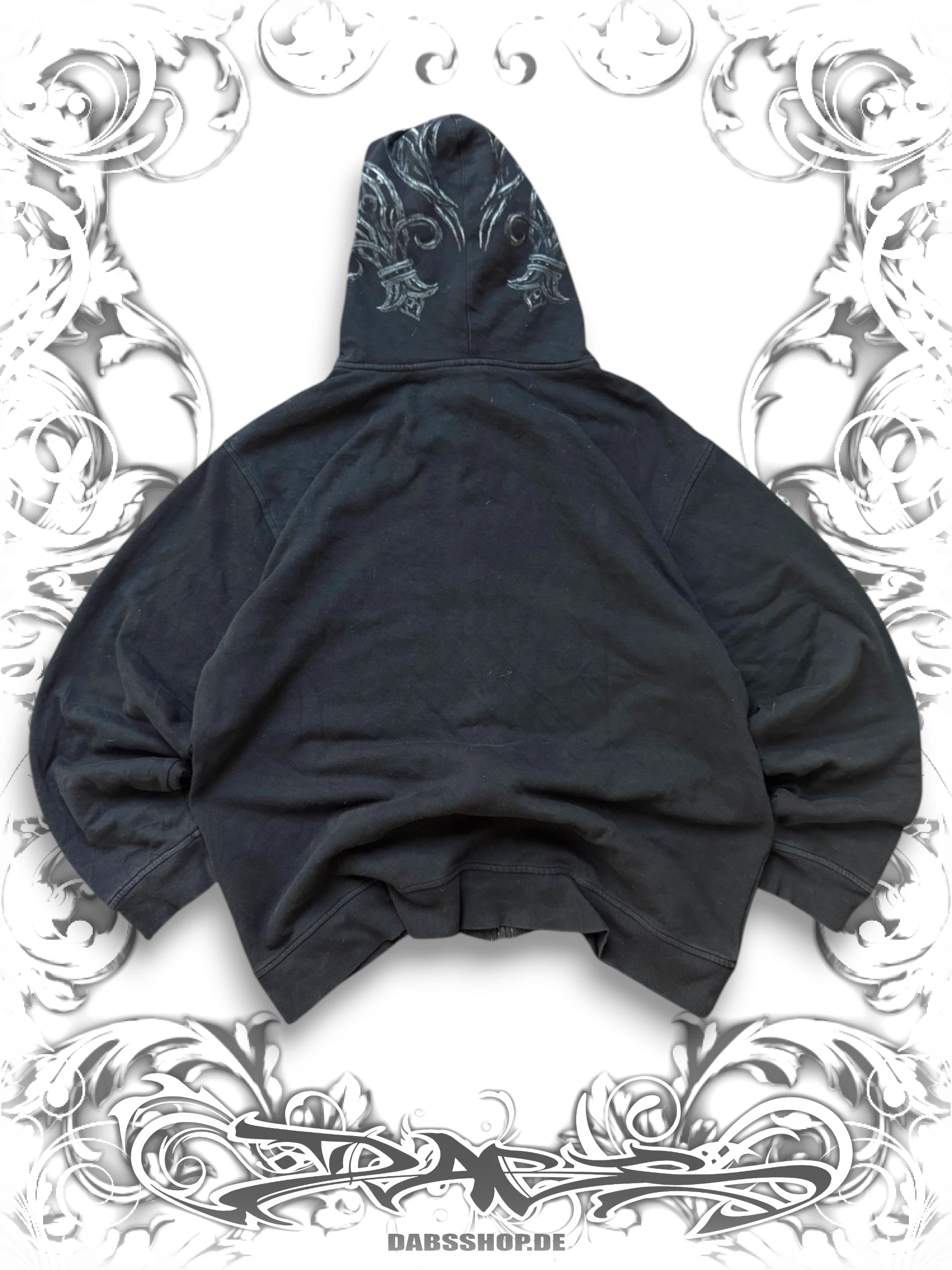 MMA Elite Tribal 2000s Zip Hoodie