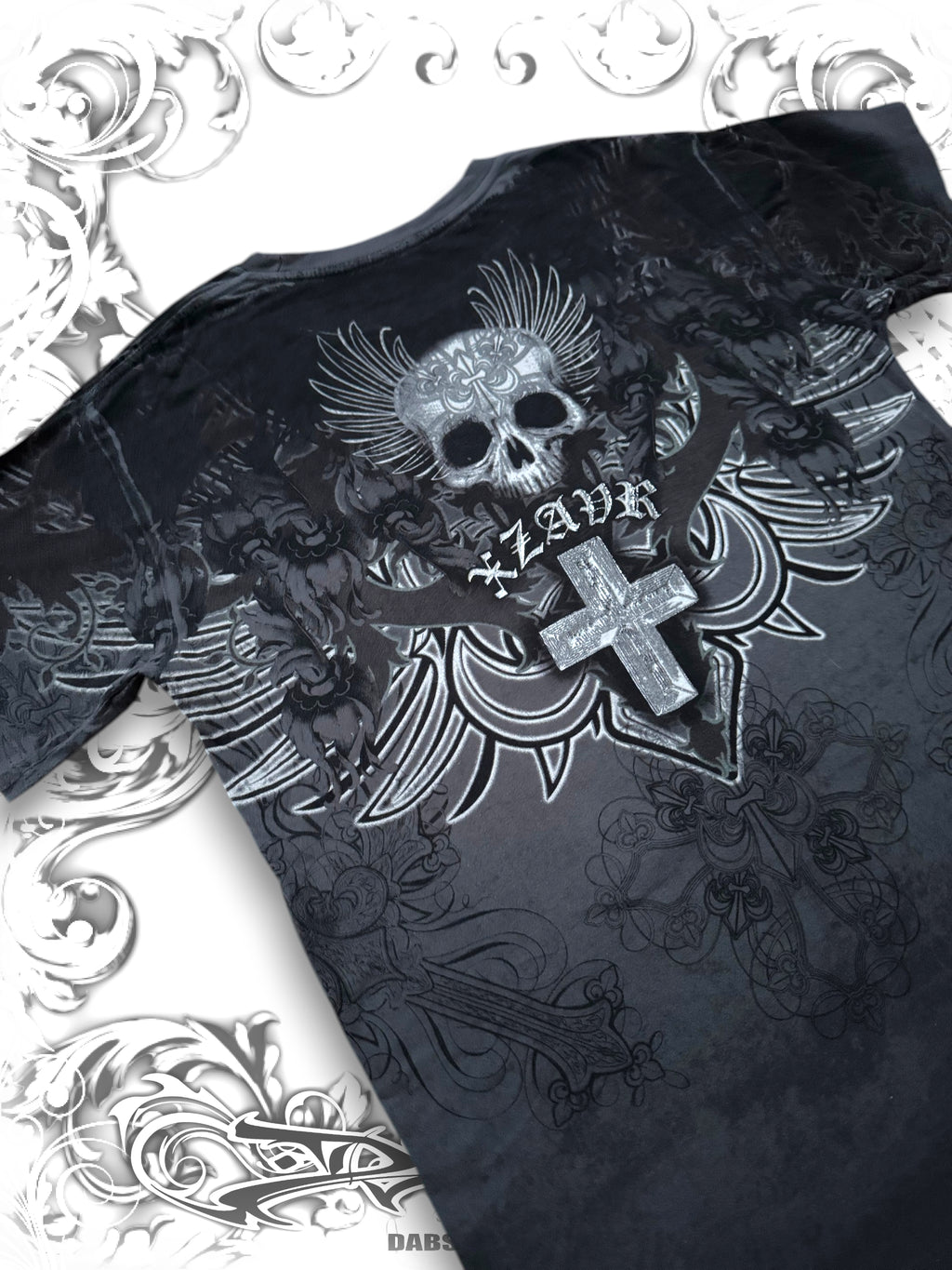 Xzavier "Faith & Virtue" Grunge T-Shirt