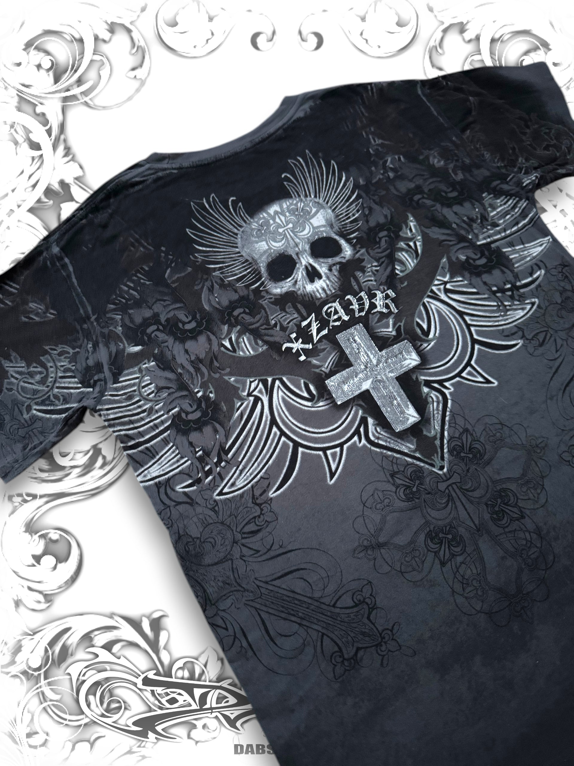 Xzavier "Faith & Virtue" Grunge T-Shirt