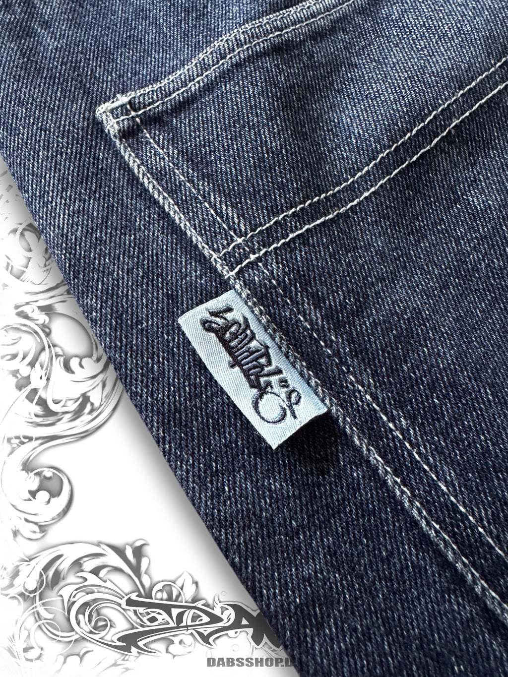 Southpole Bboy Hip Hop Baggy Denim Blue Washing
