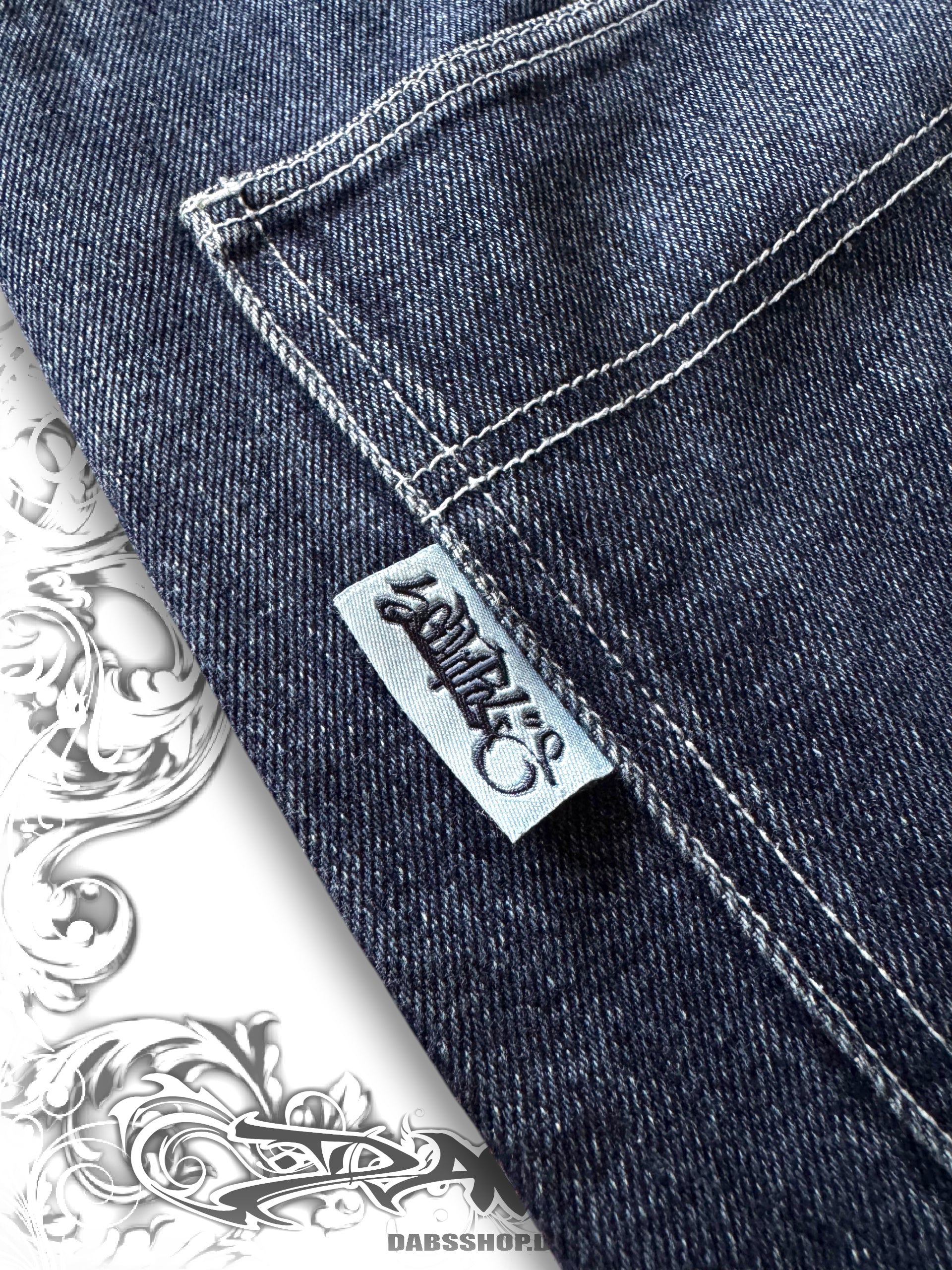 Southpole Bboy Hip Hop Baggy Denim Blue Washing