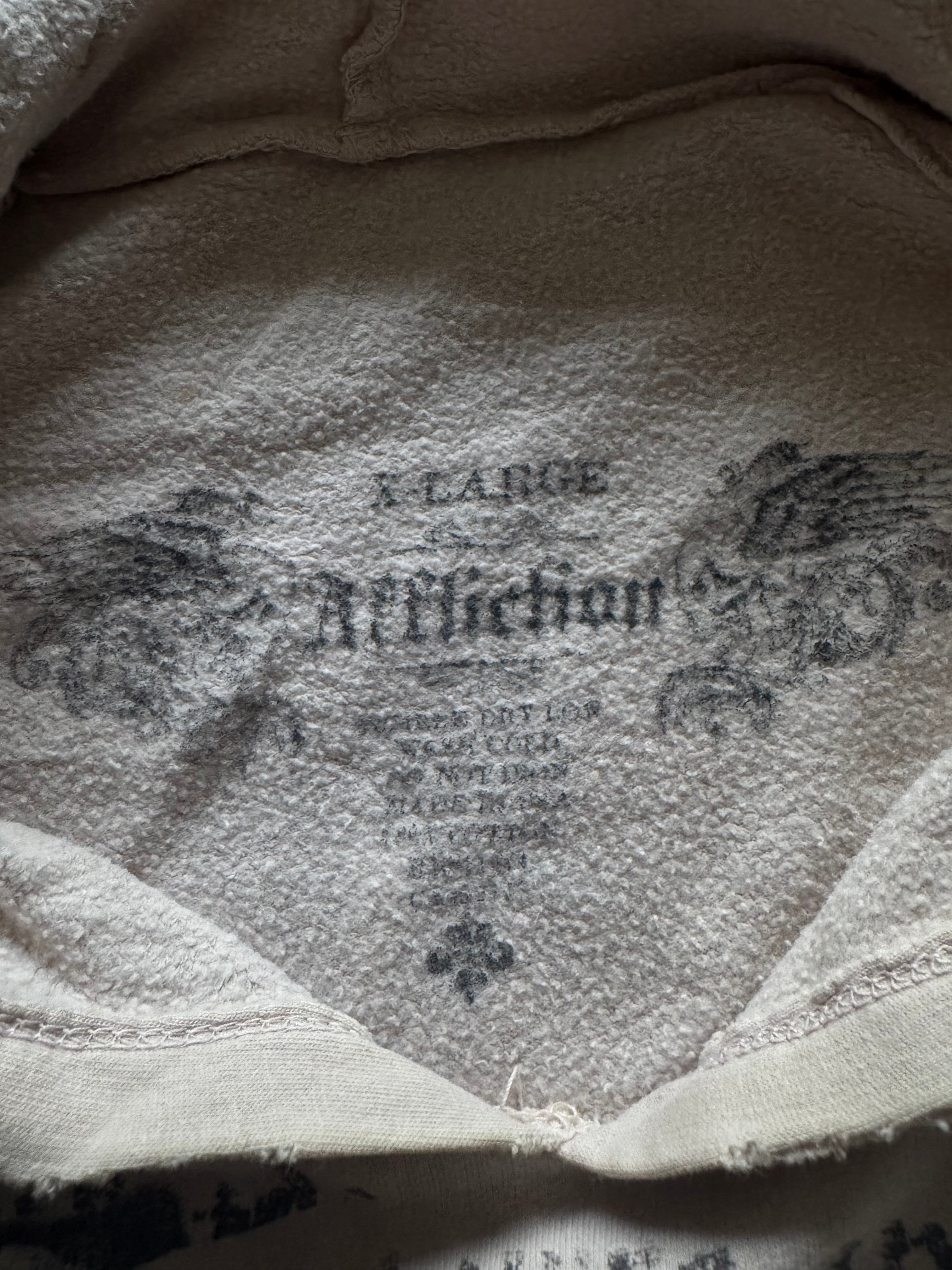 Affliction Tribal Skulls Vintage Hoodie