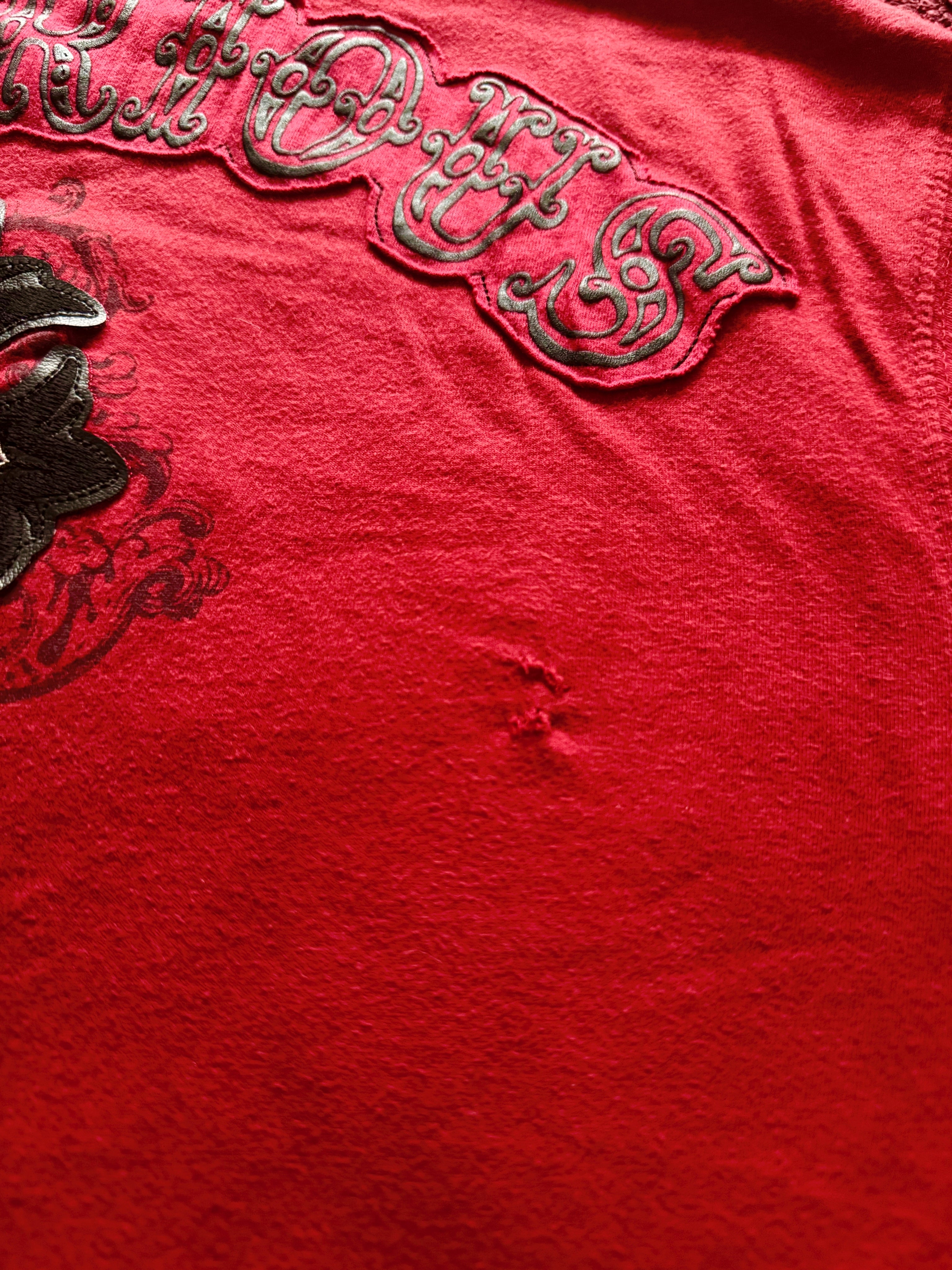 Imperious Embellished Cross Grunge Shirt Warhammer 40k Verse
