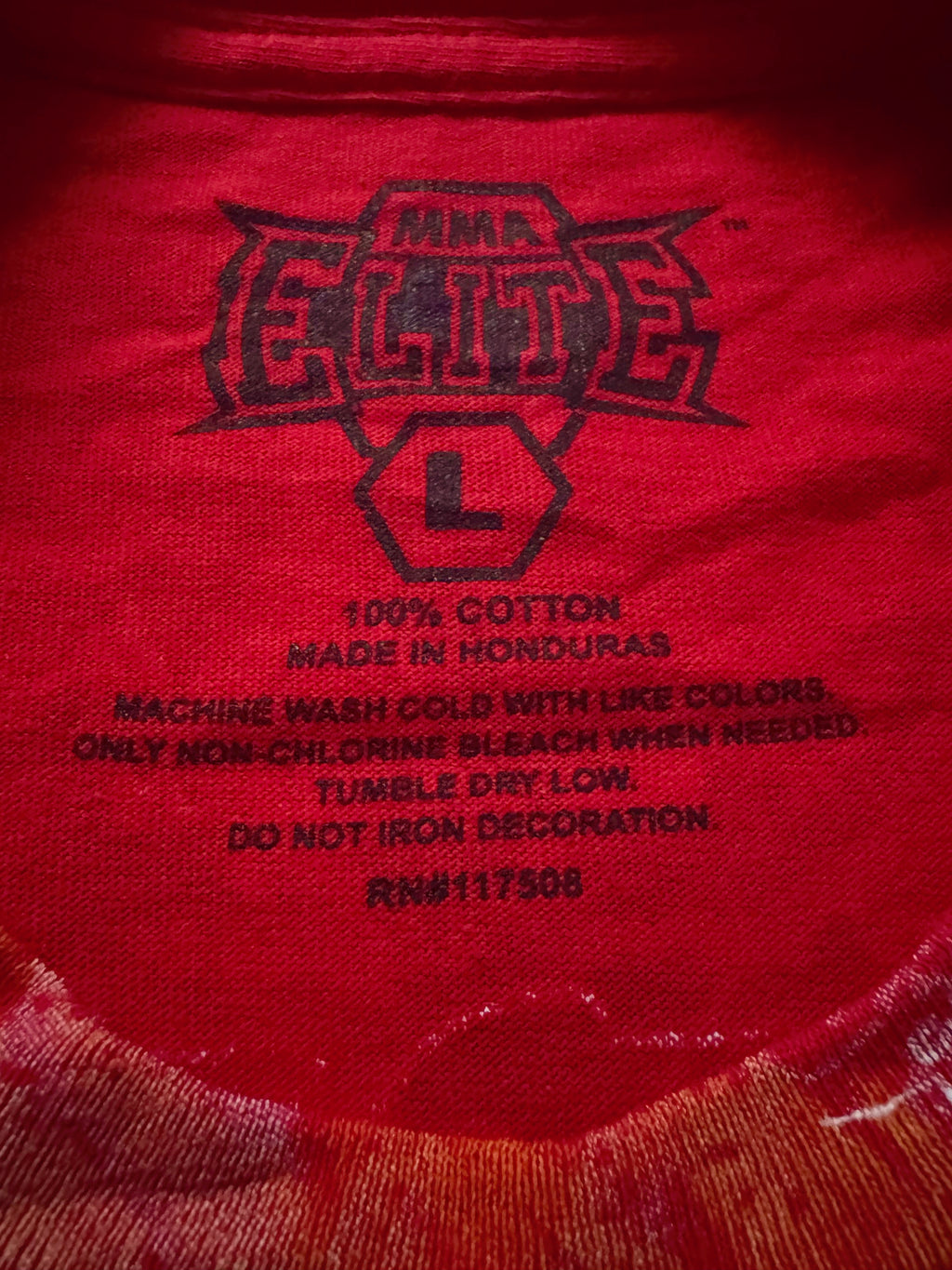 MMA Elite Grunge Skull T-Shirt