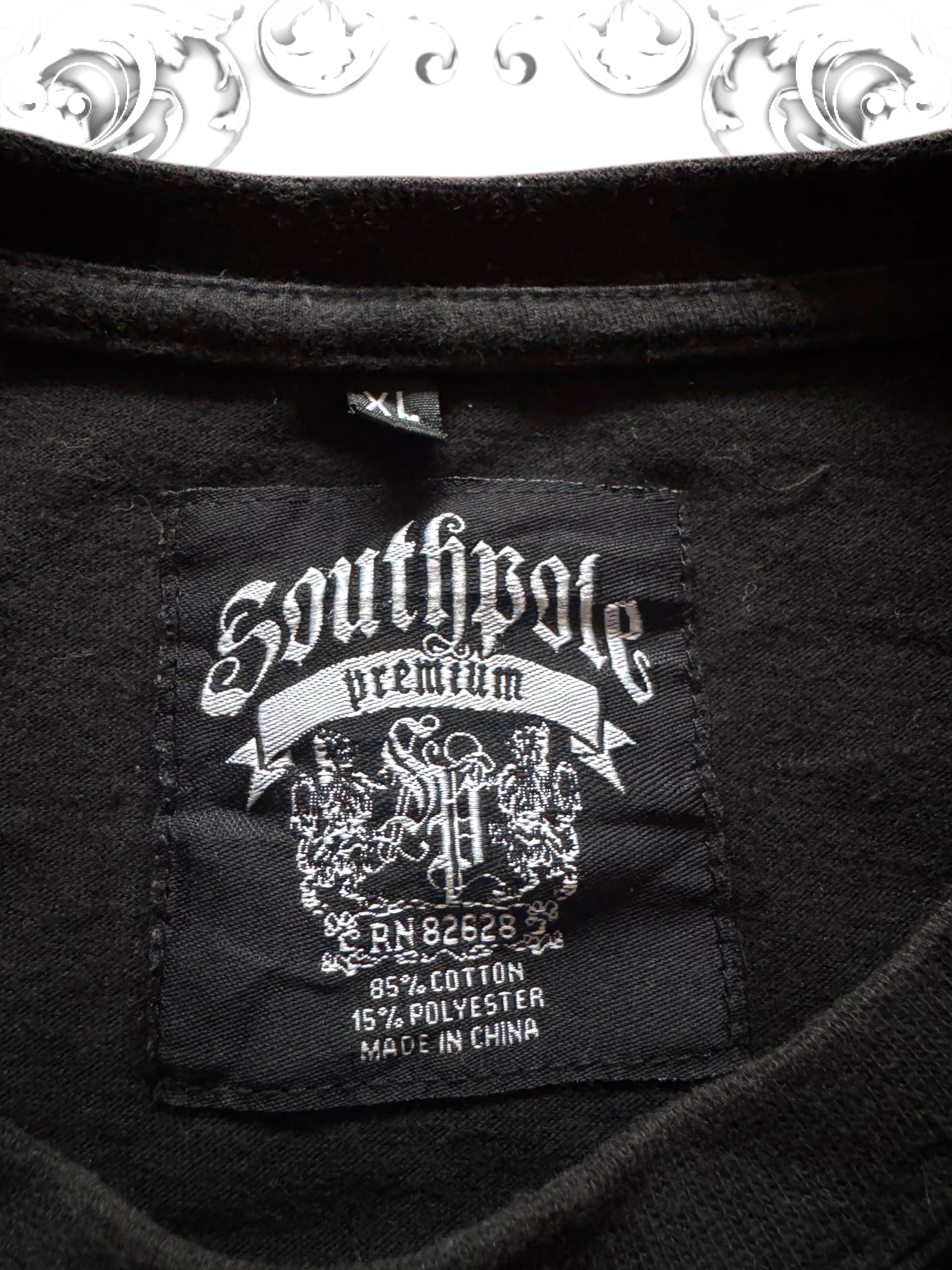 Southpole Truth & Liberty Embellished Vintage Shirt