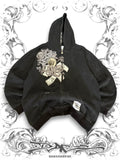 Ecko "Money, Power & Respect" 2000s Zip Hoodie