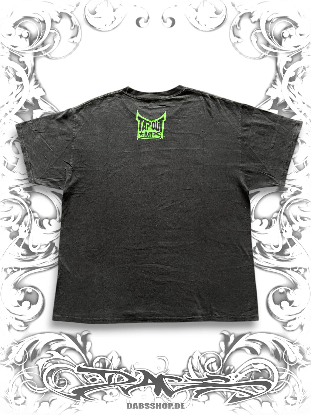 Tapout MPS 2000s Green Bull Grunge Shirt