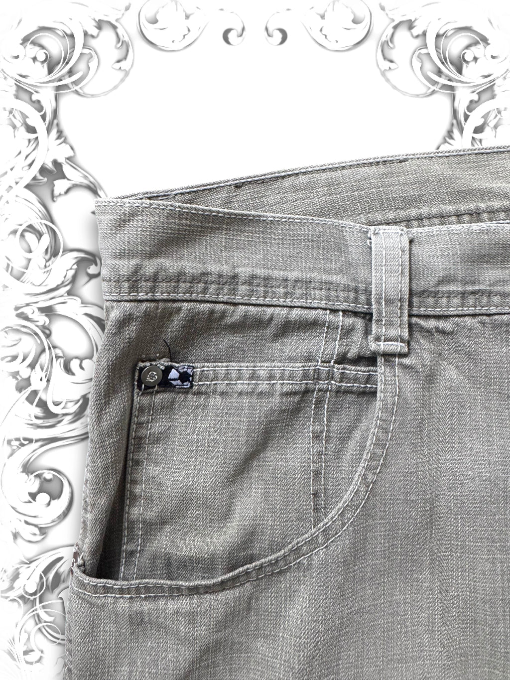 Southpole Navy/Black Tab Baggy Jorts