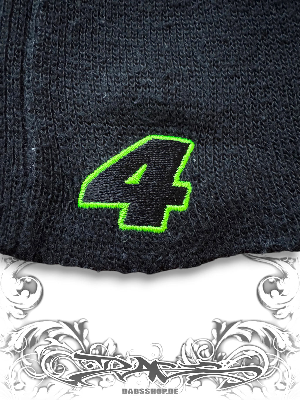 Fox Racing x Monster Embroidered 2000s Beanie