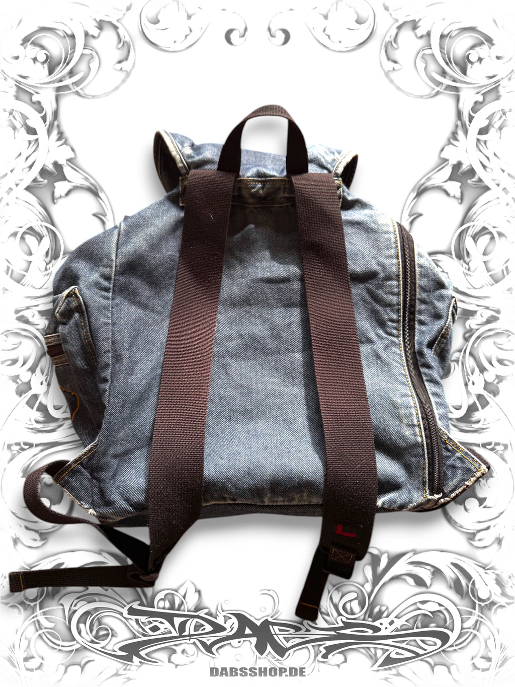 Rare Vintage FUBU Platinum Fat Albert Denim Backpack