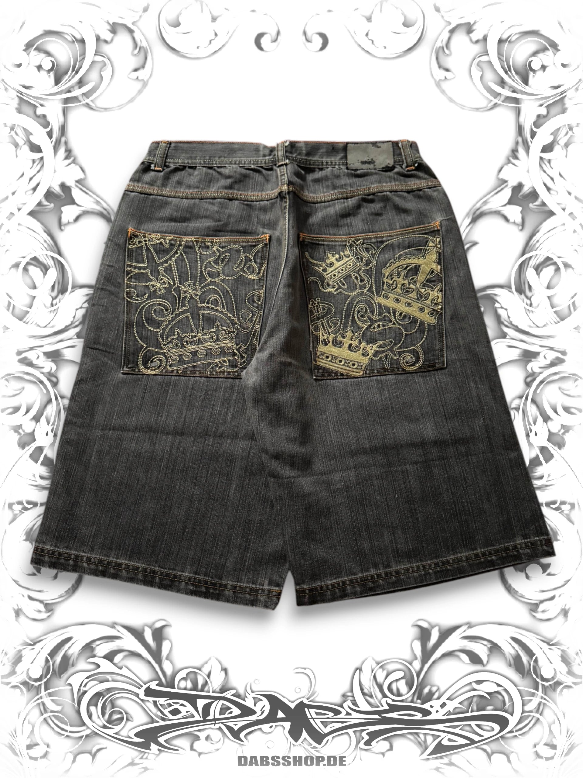 Regal Jeans Hip Hop Crown Baggy Jorts