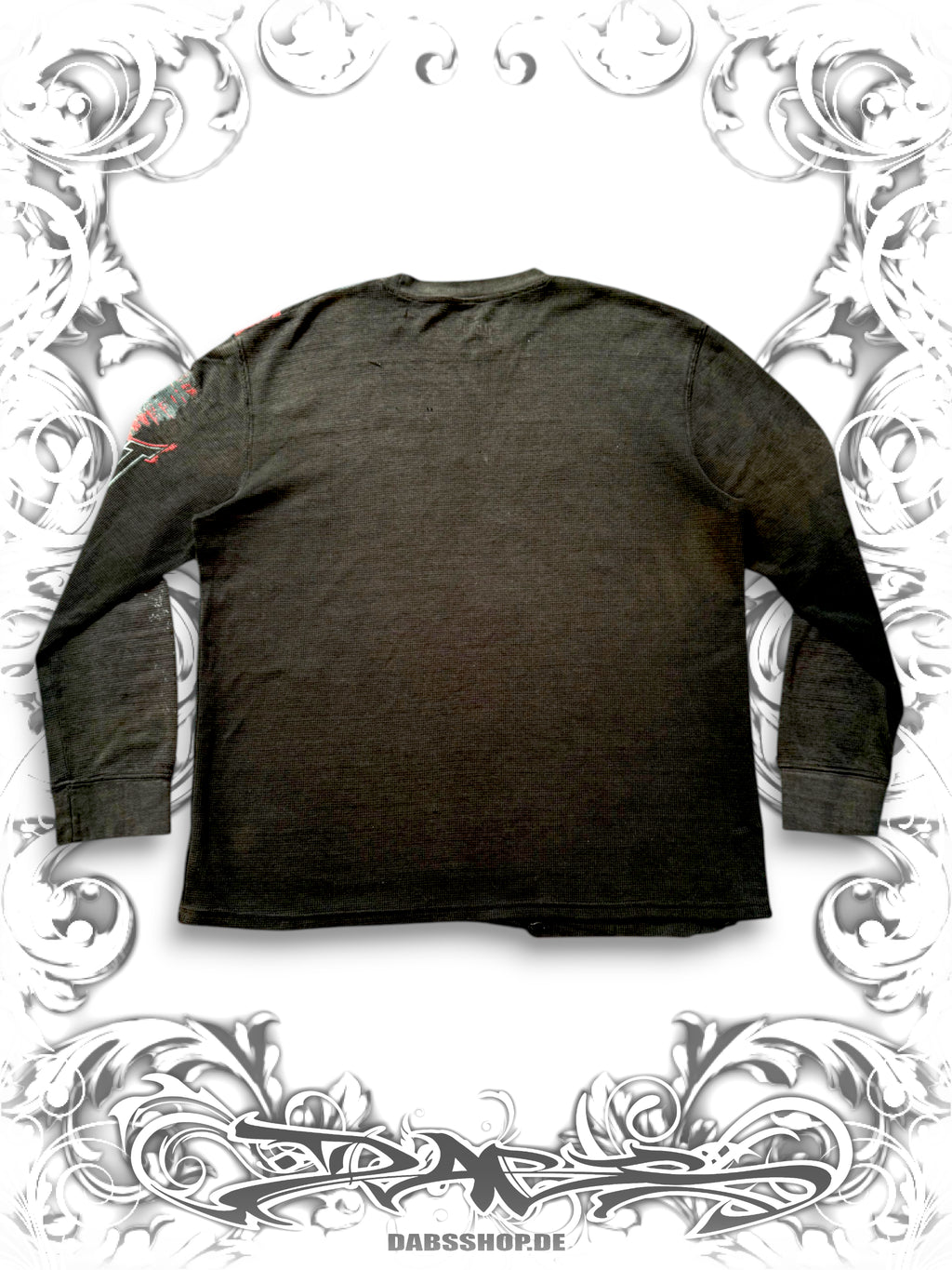 Tapout Grunge Typography Print Longsleeve