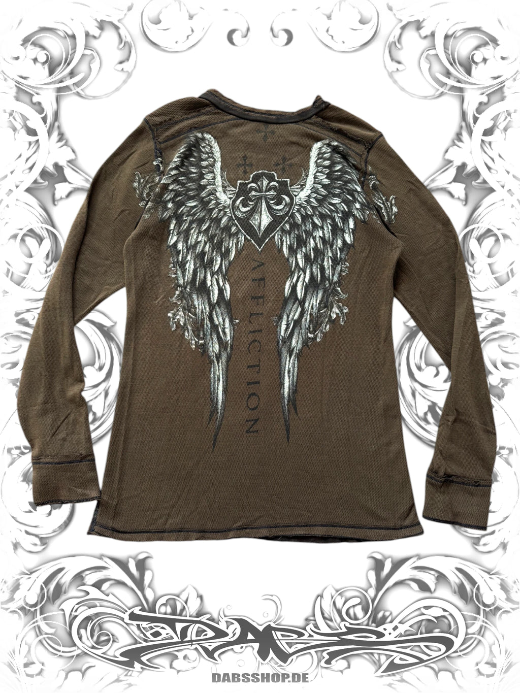 Affliction Winged Eagle Reversible Longsleeve