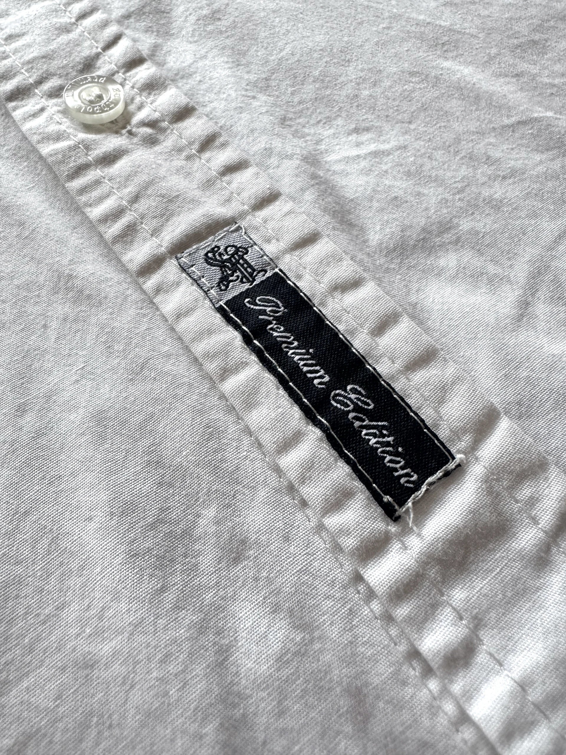 Southpole Premium Buttoned Shirt with Wing Embroidery