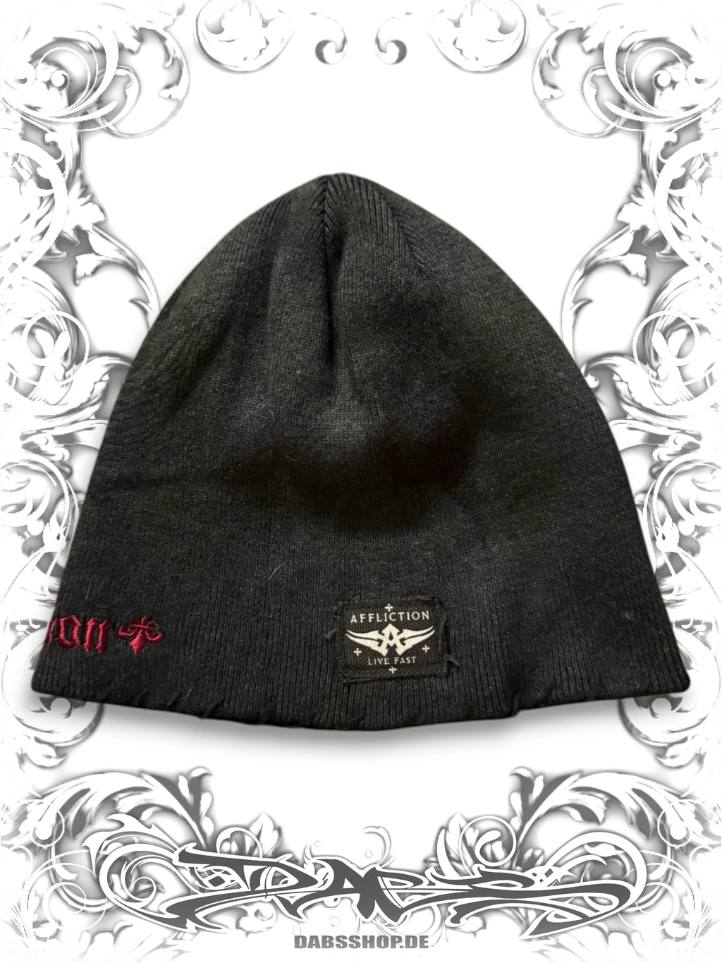 Affliction Embroidered 2000s Beanie