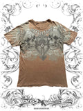 Affliction "De La Hoya vs Pacquiao" MMA Grunge T-Shirt