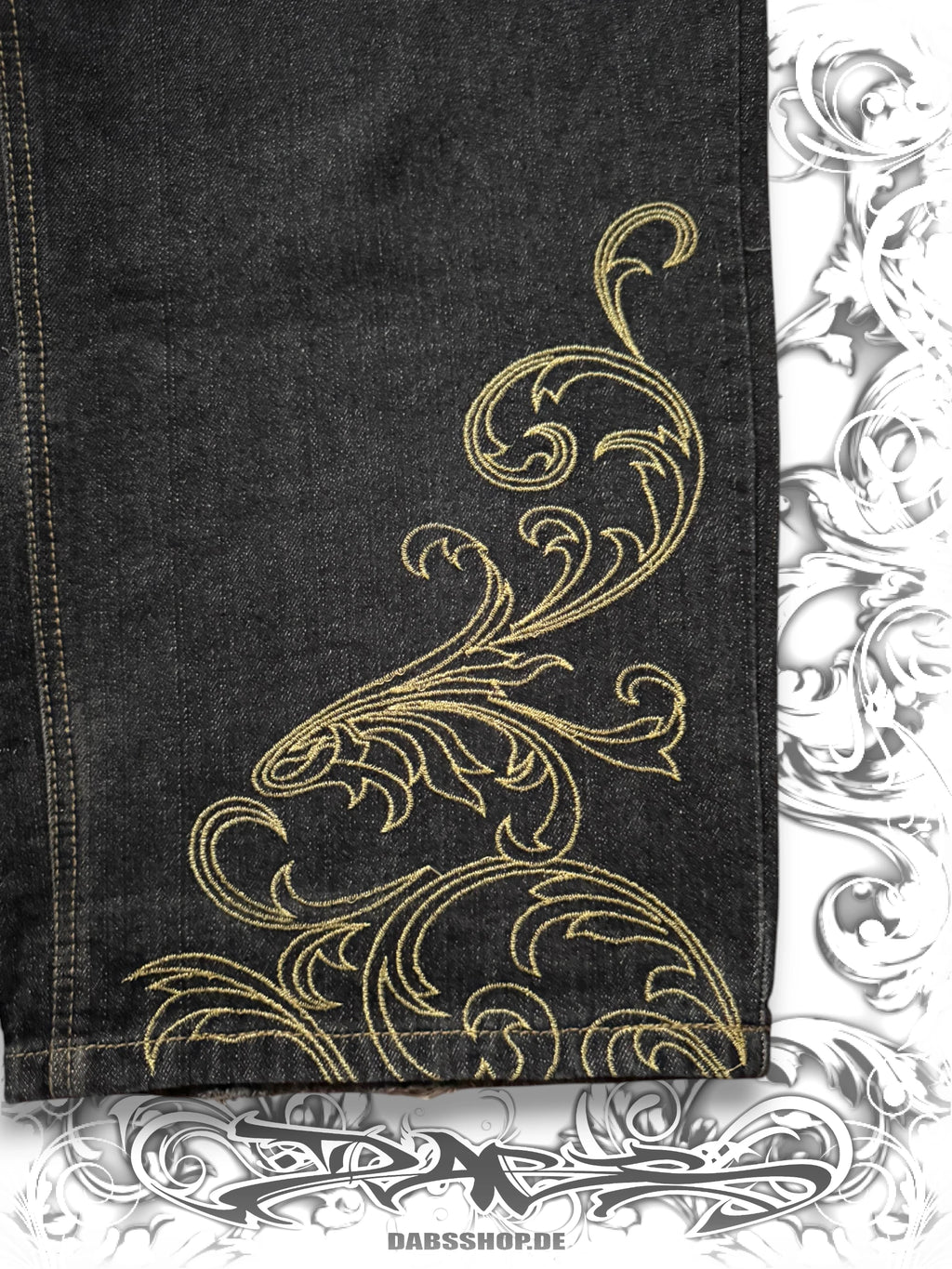 Crown Holder Victorious Golden Wings Baggy Pants