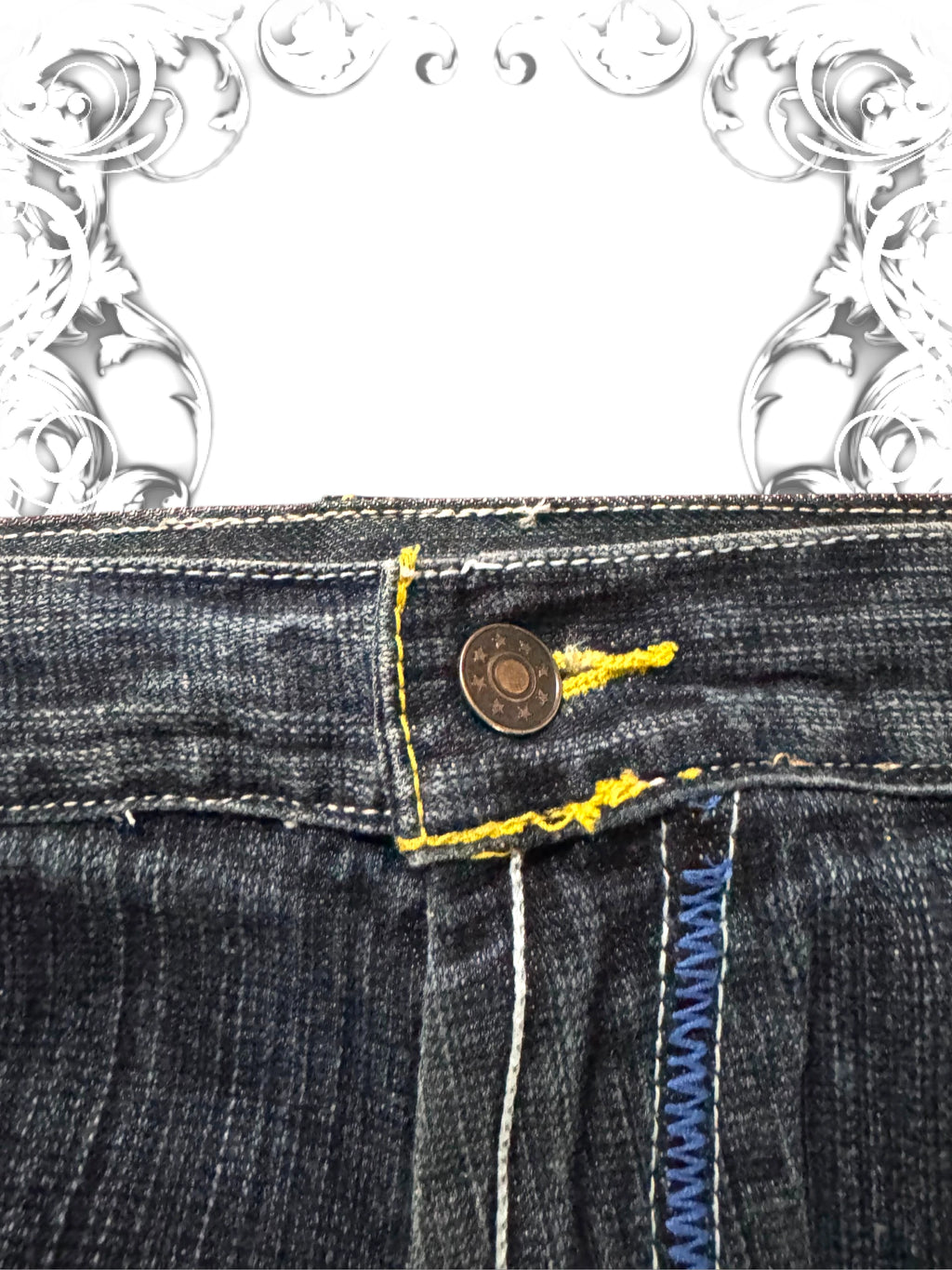 Evolution Embroidered Hip Hop Baggy Pants