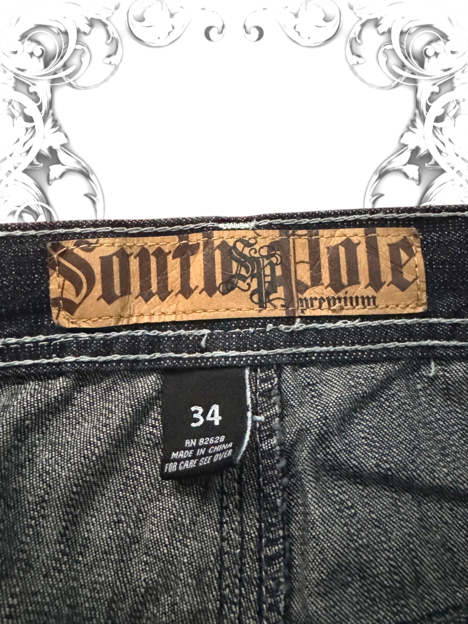 Southpole Premium Embroidered Deadstock Pants