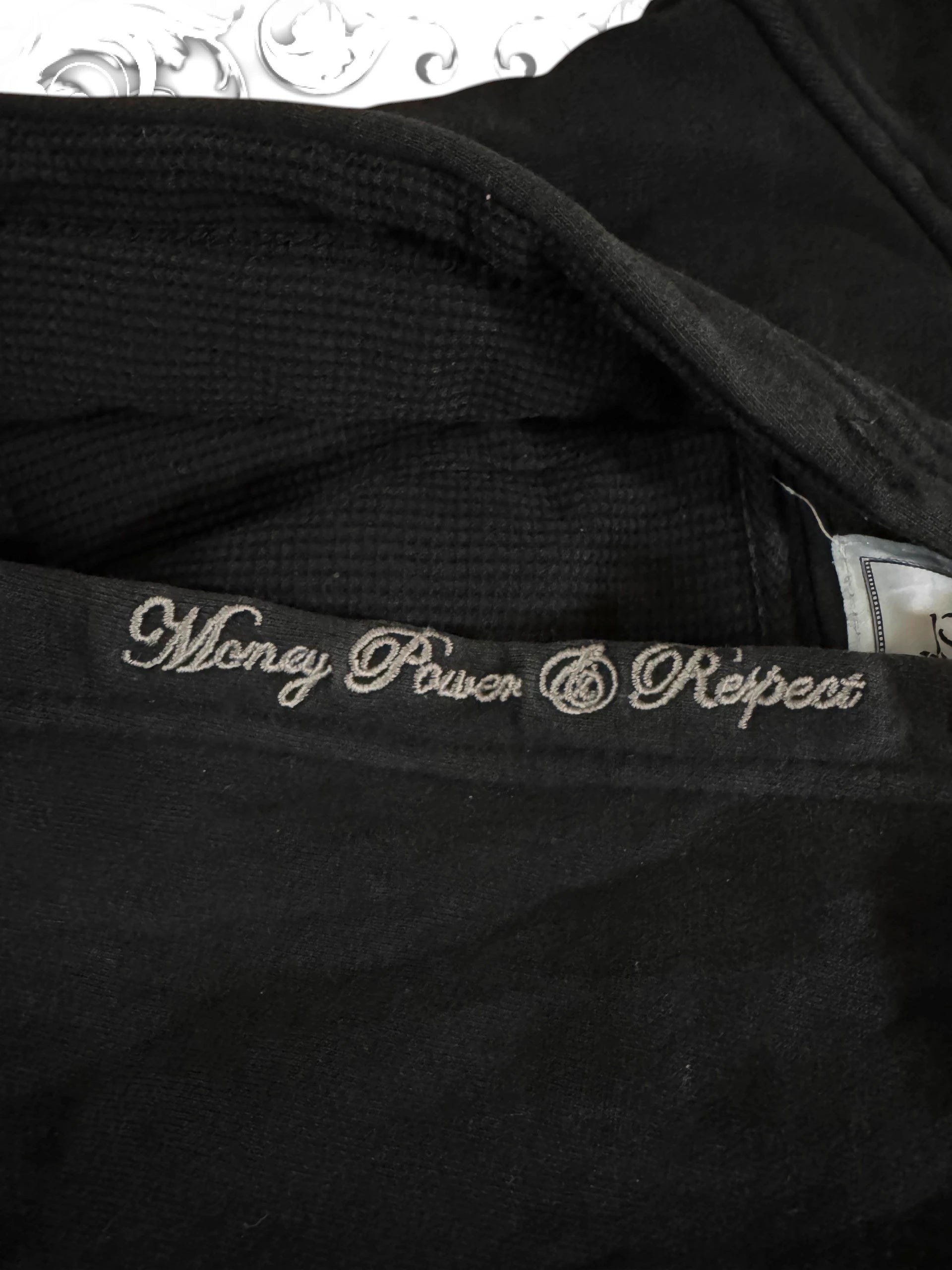 Ecko "Money, Power & Respect" 2000s Zip Hoodie