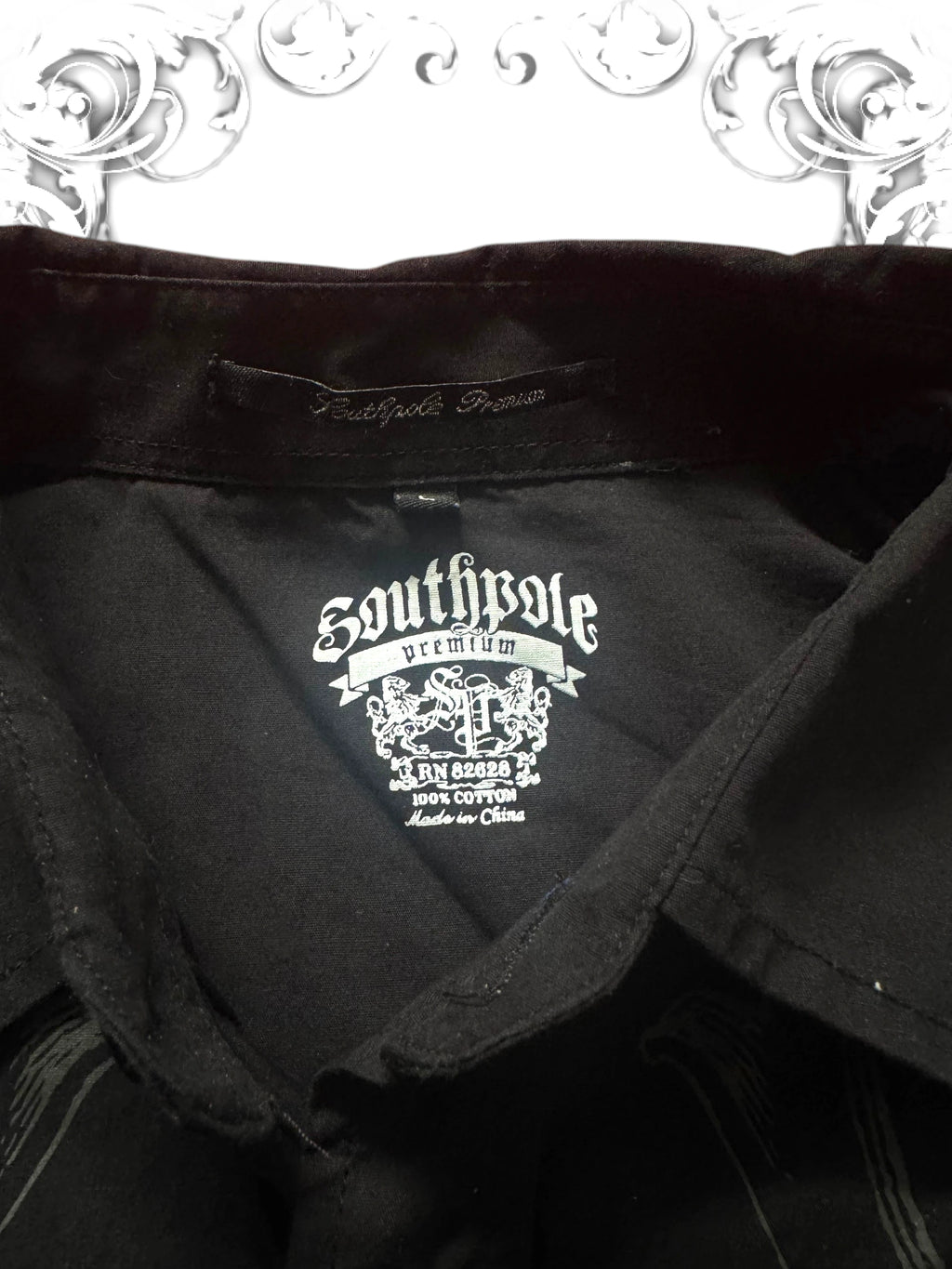 Southpole Premium Embroidered 2000s Poloshirt