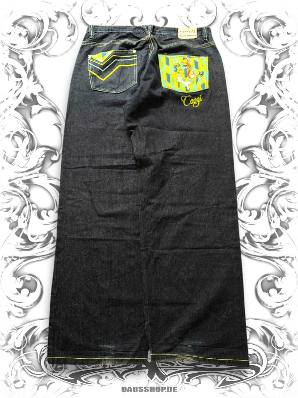 Coogi Embroidered Premium Baggy Pants