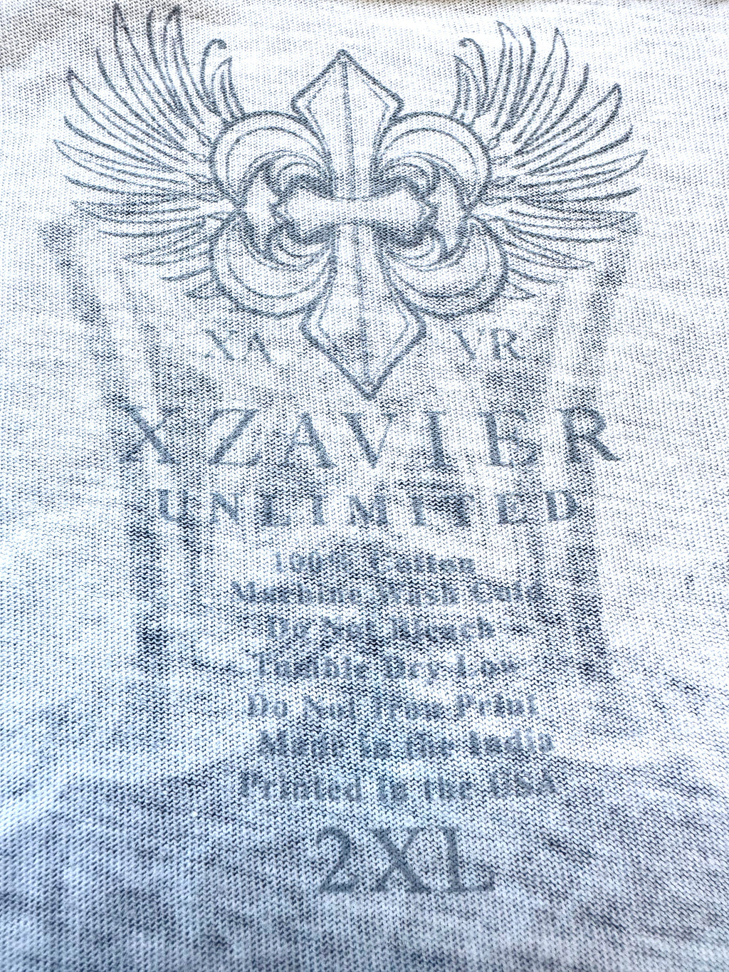 Xzavier Winged Skull 2000s T-Shirt