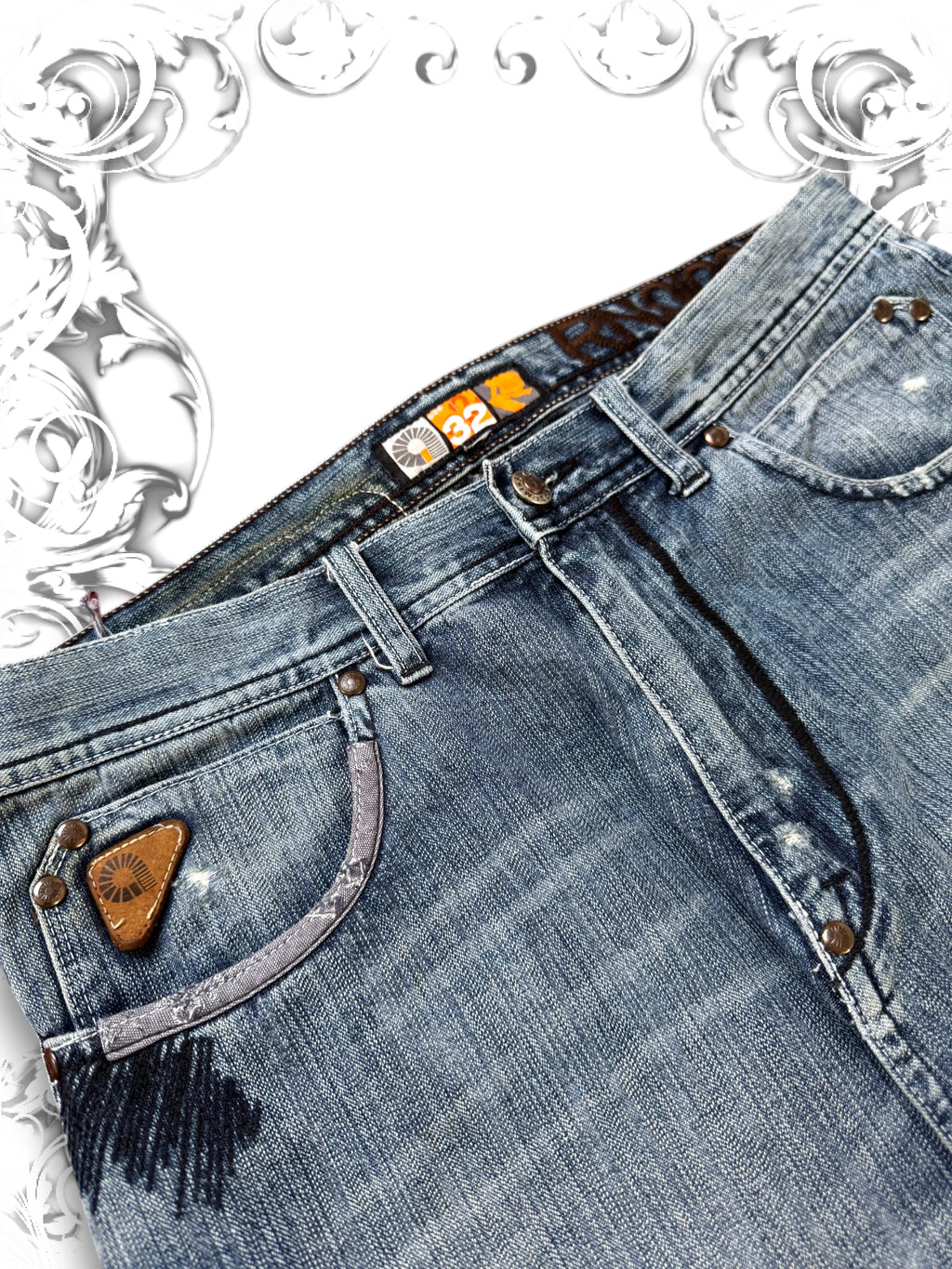 Akademiks Baggy y2k Skull Pants