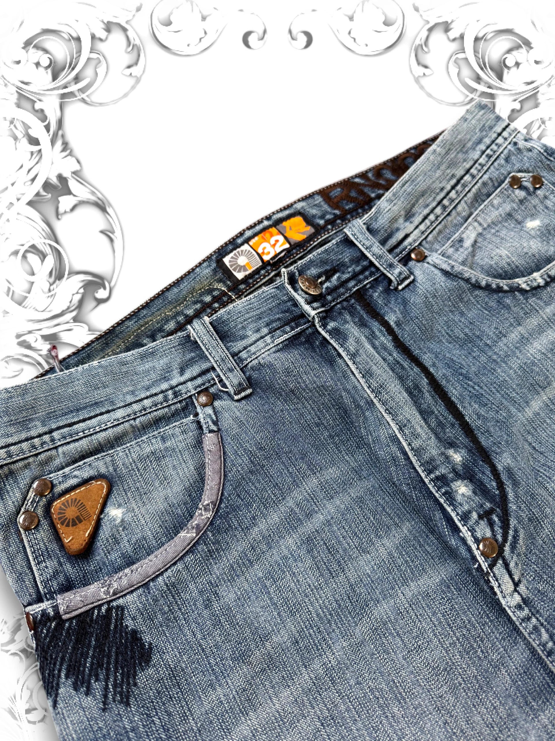 Akademiks Baggy y2k Skull Pants