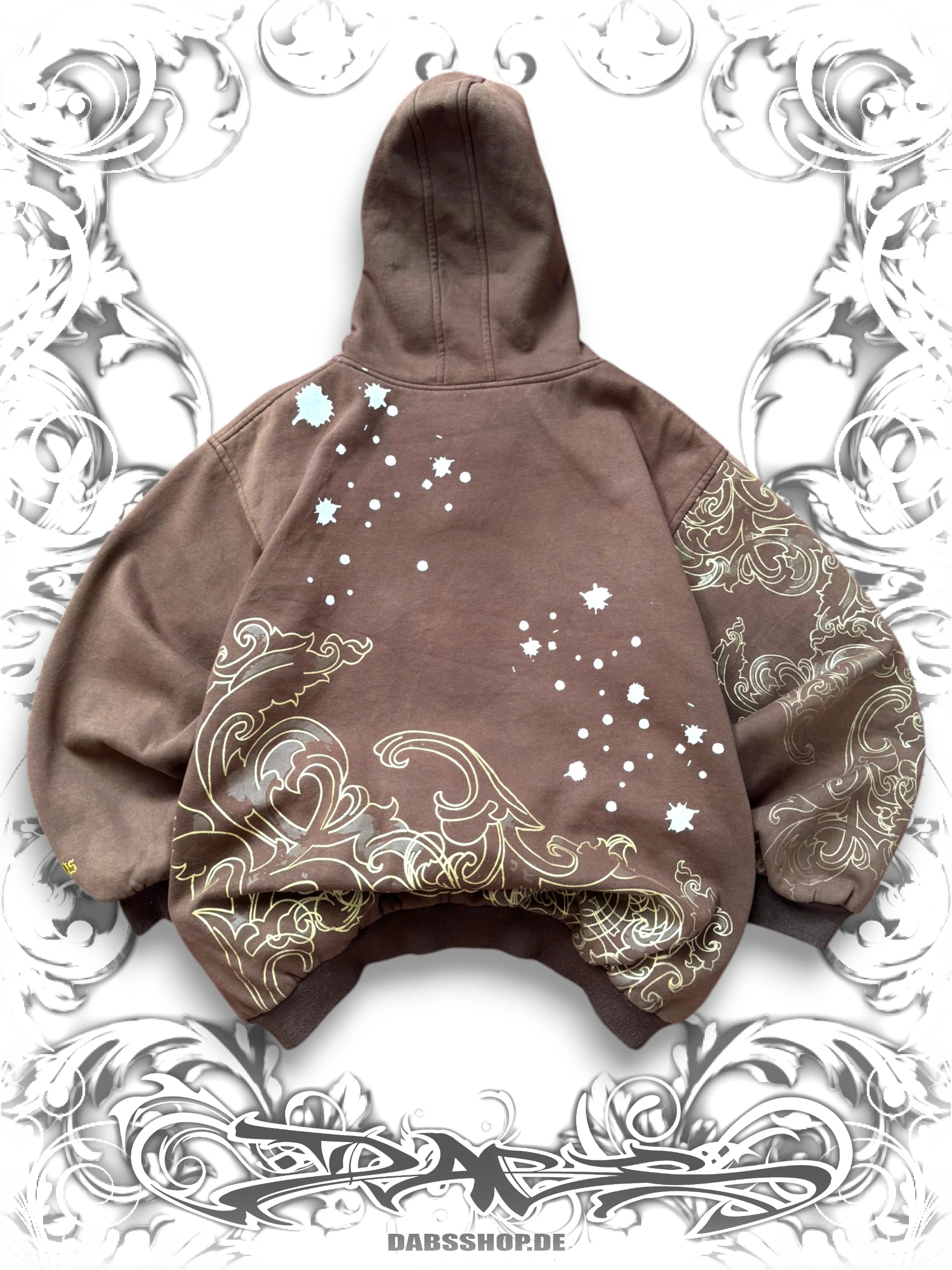 Victorious Embellished AOP Zip Hoodie