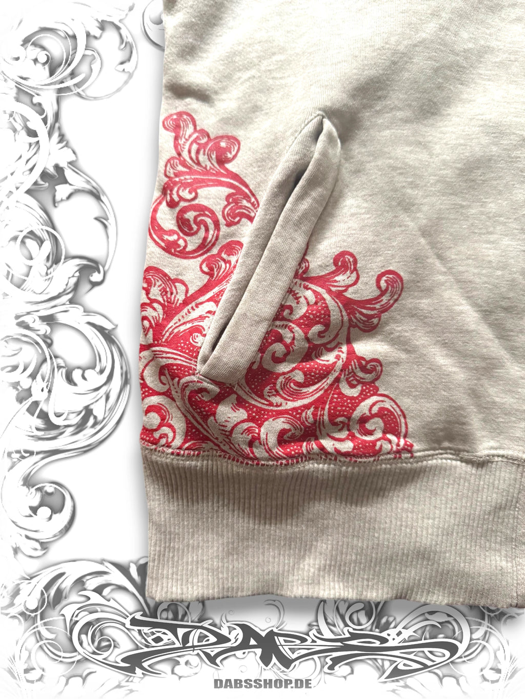 Rocawear Embellished Hip Hop Zip Hoodie